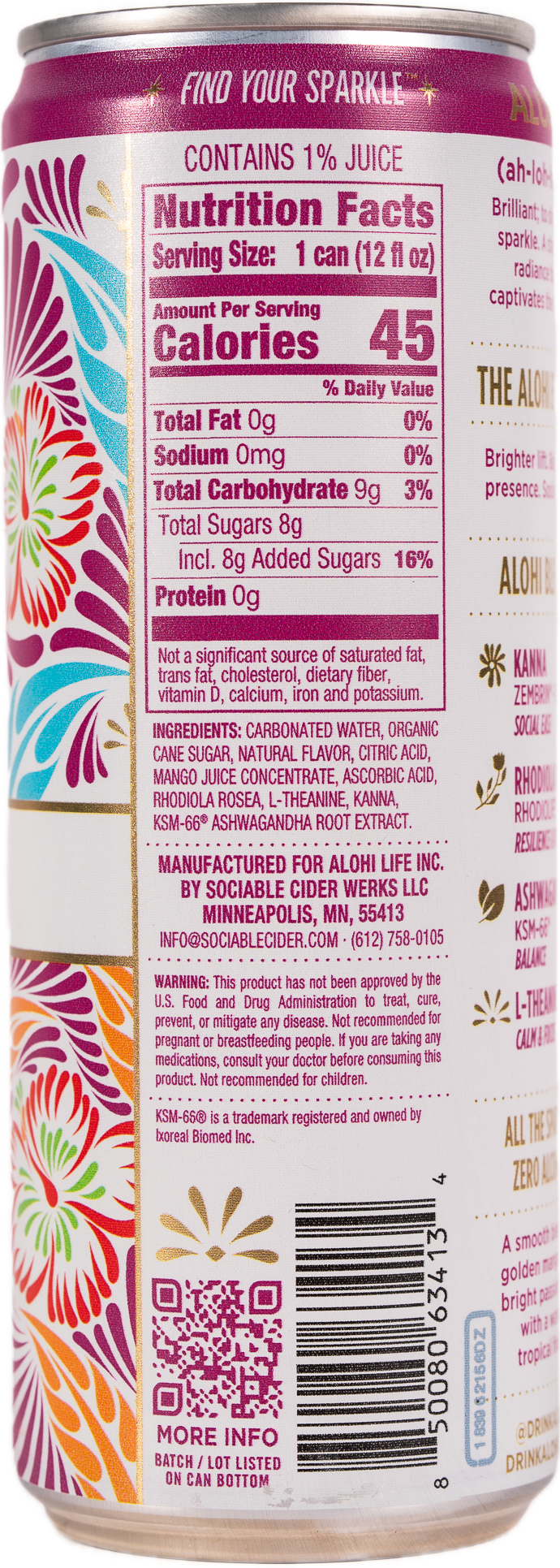 Mango Passionfruit Social Beverage