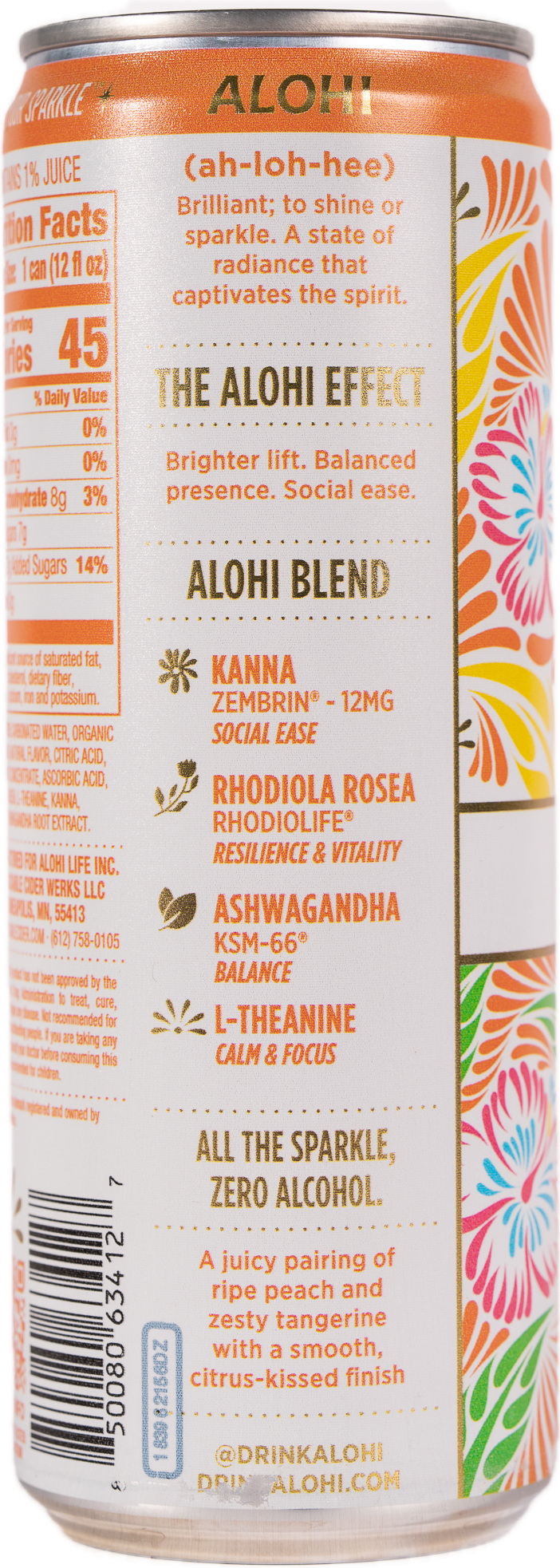 Peach Tangerine Social Beverage